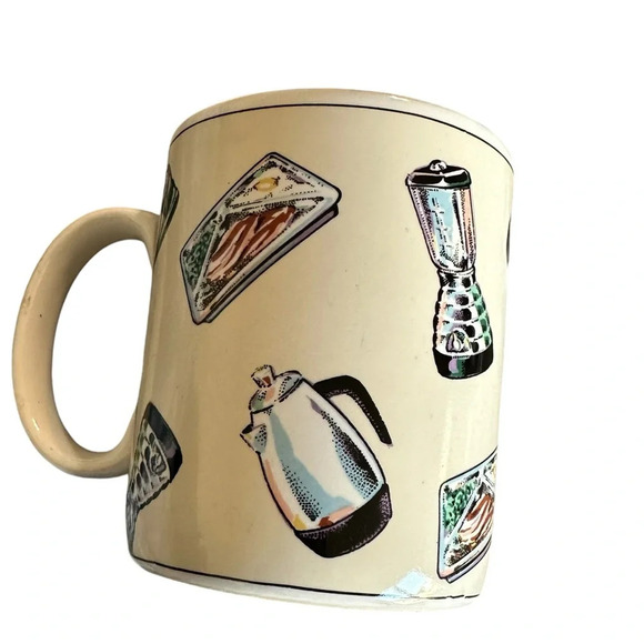 Habitat Americana 50's Kitchen Coffee Cup - Picture 2 of 4